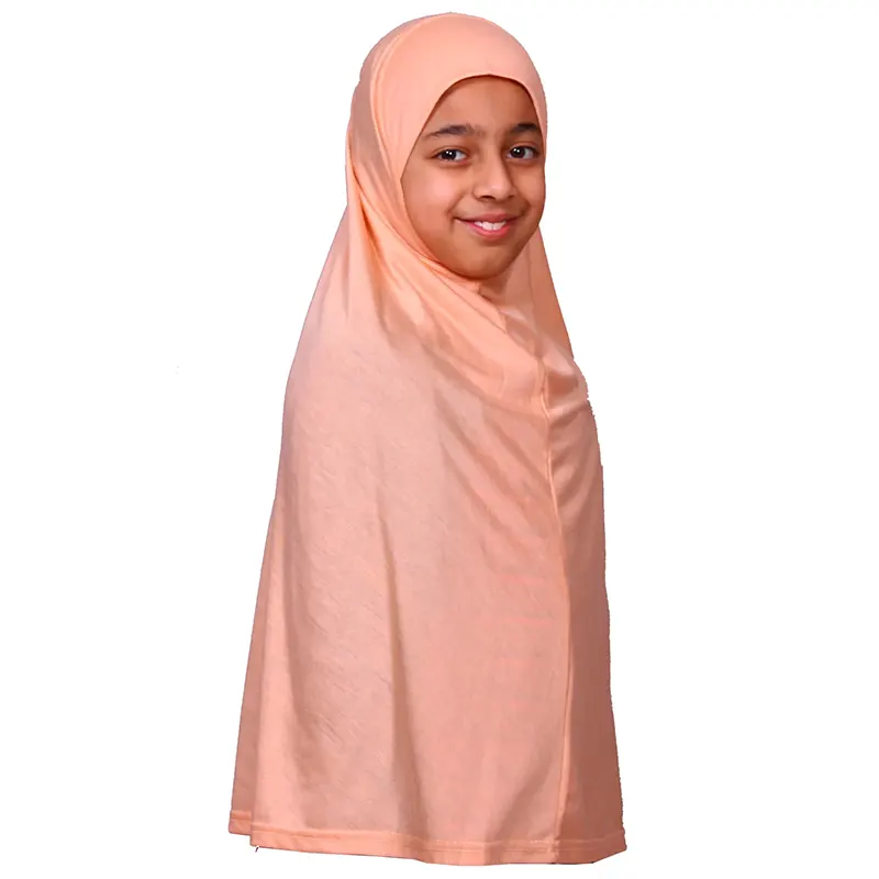Peach Girls Hijab Scarf