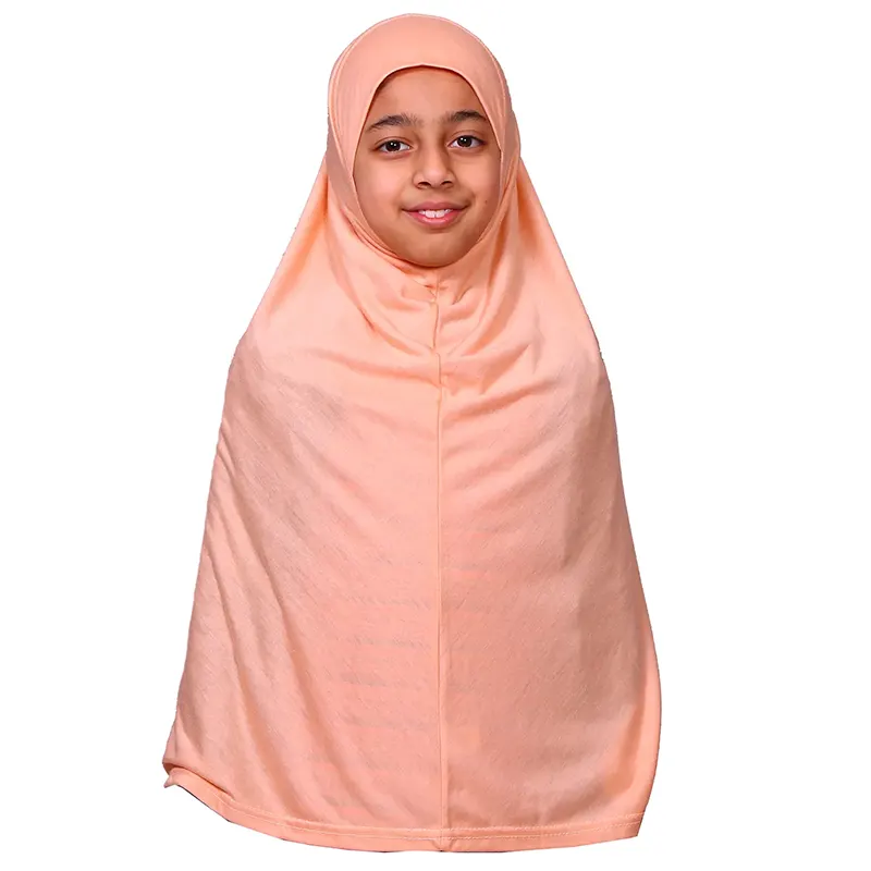 buy Peach Girls Hijab Scarf Online