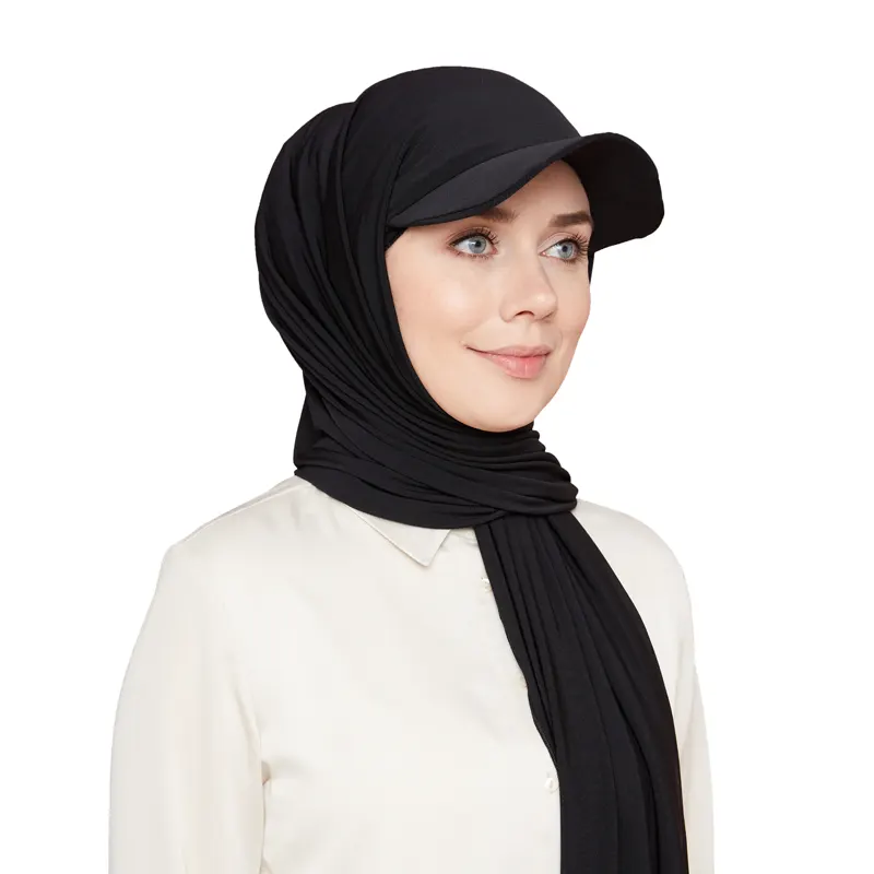 Hijab Cap Black 2