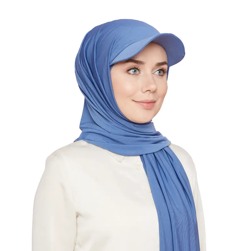 Hijab Cap Lapis Blue 2