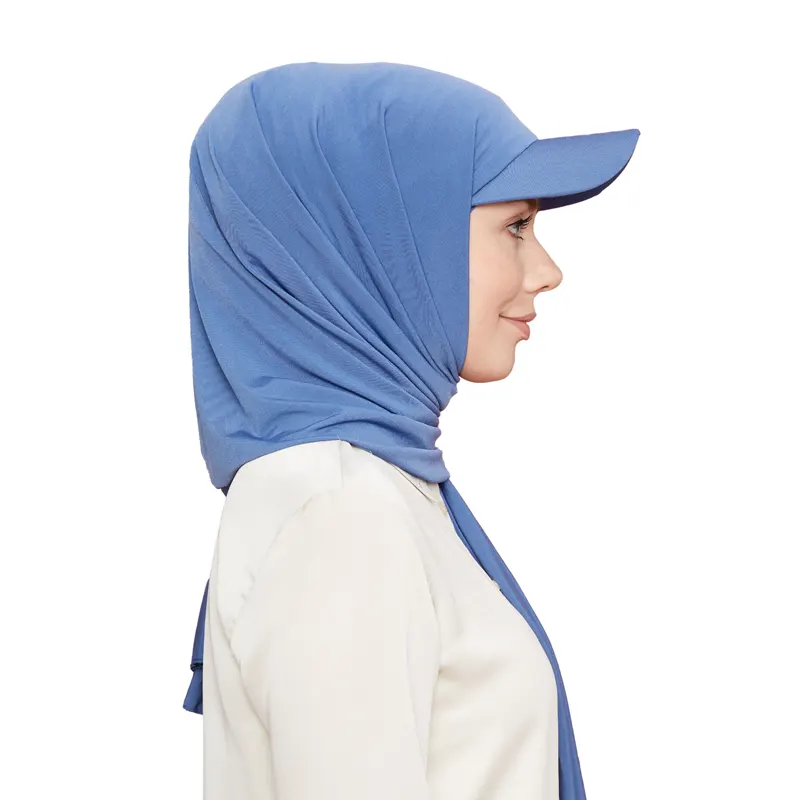 Hijab Cap Lapis Blue 3