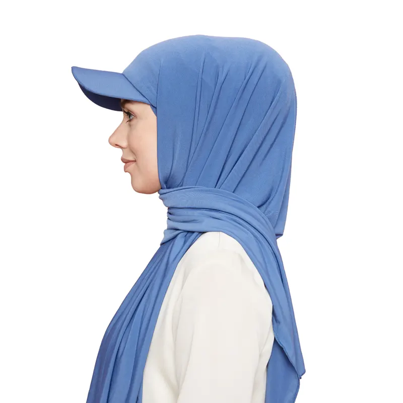 Hijab Cap Lapis Blue 4