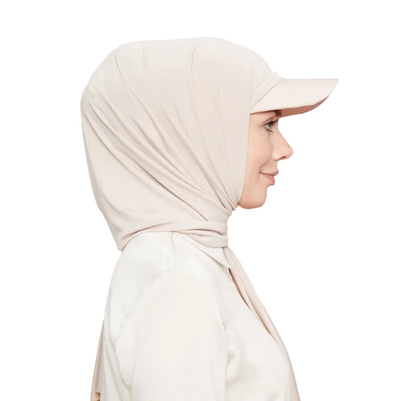 Hijab Cap Light Cream 3