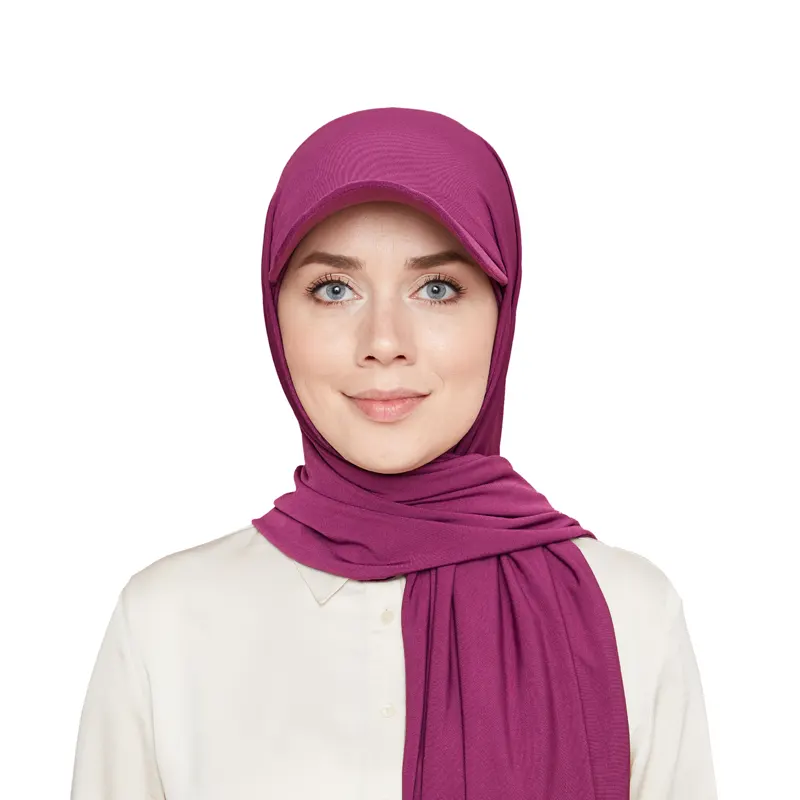 Hijab Cap Magenta Pink 1