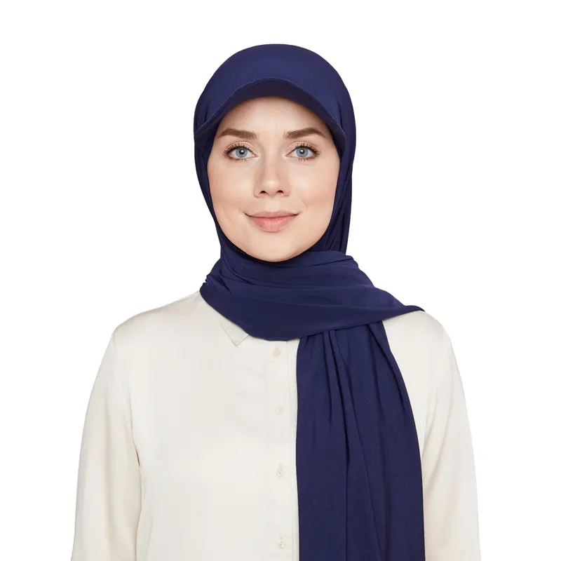 Hijab Cap Navy Blue 1