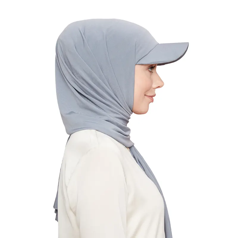 Hijab Cap Silver 3