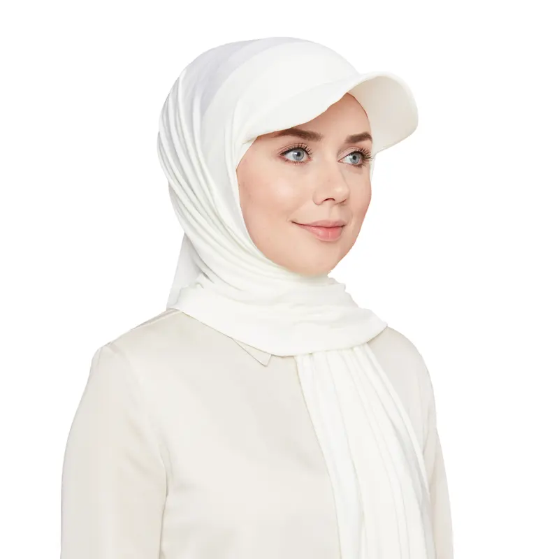 Hijab Cap White 2