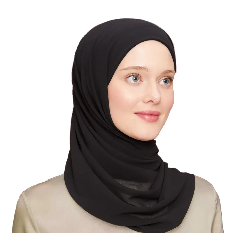 Instant Hijab Black - Amsons