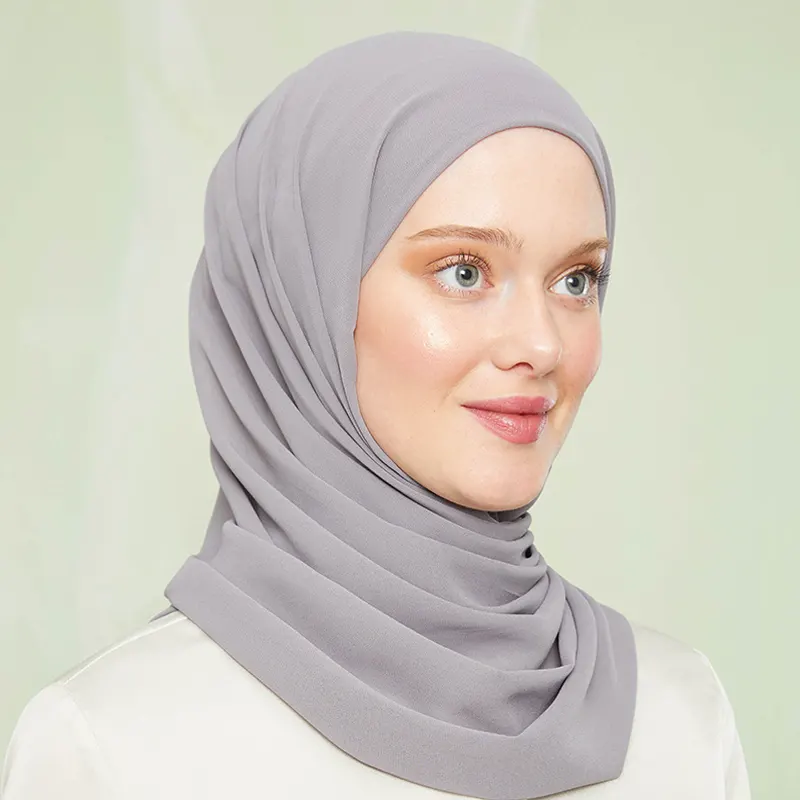 Instant Hijab Cloud Grey