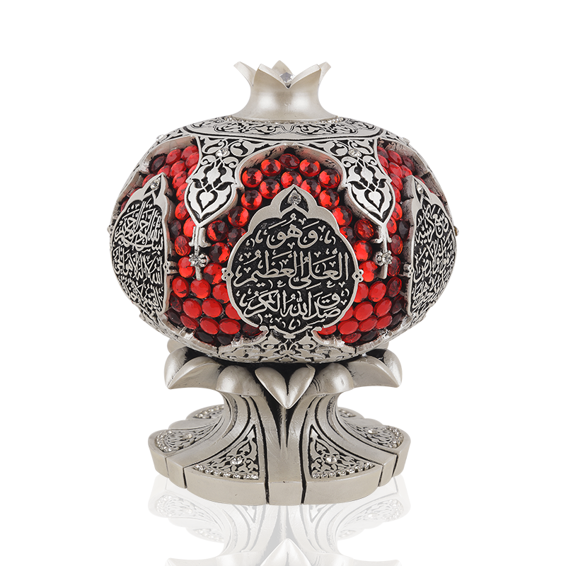 Red And Silver Pomegranate 1916