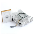 Grey colour luxurious Islamic gift set