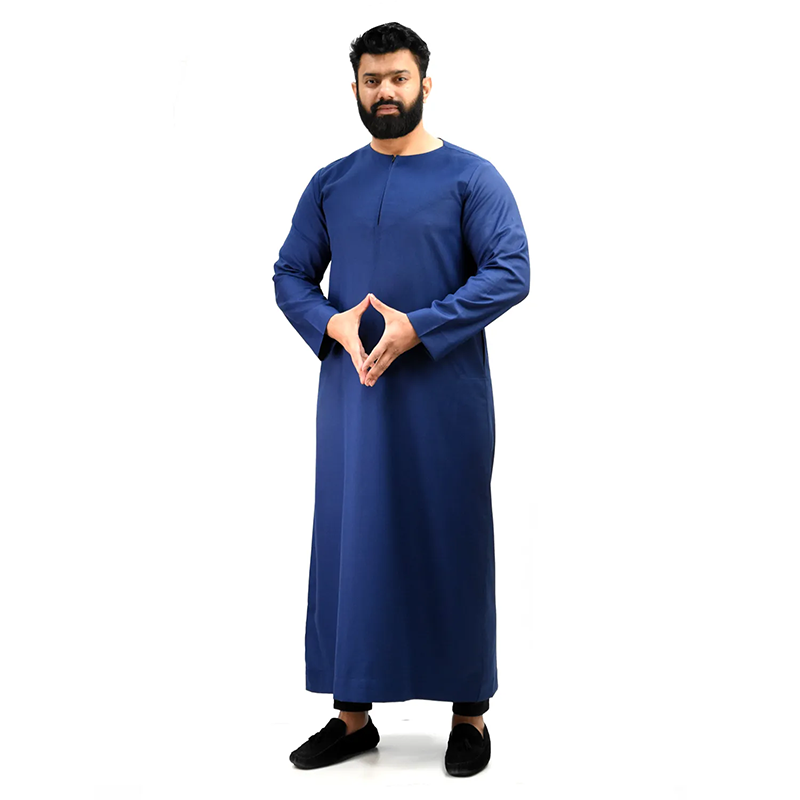 01-Blue Omani Thobe – 0017-4