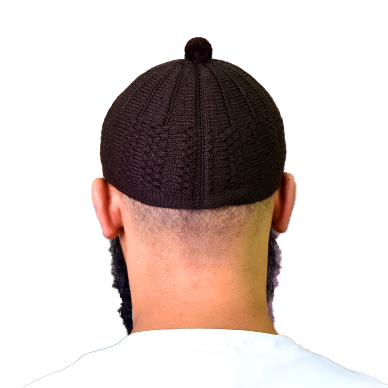 01-MenÔÇÖs Thick Wool Hat With Bobble ÔÇô 1 Oak Brown