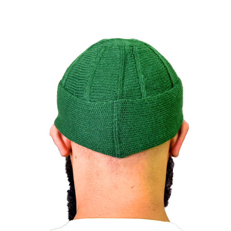 01-MenÔÇÖs Winter Wool Hat ÔÇô Emerald