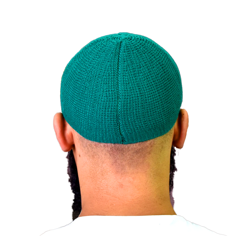 01-Men’s Blend Textured Prayer Hat – Parakeet