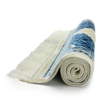 Sina Secc White And Blue Prayer Mat