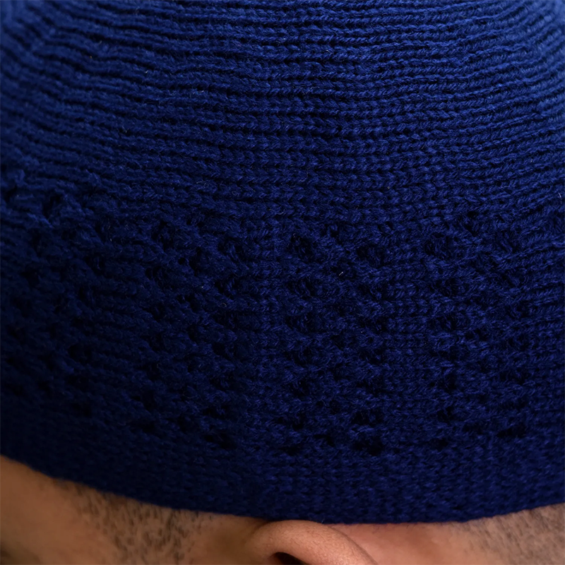 02-MenÔÇÖs Thick Wool Hat ÔÇô Indigo