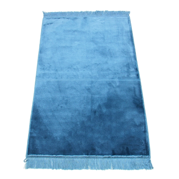 Plus Secc Blue Islamic Prayer Rug