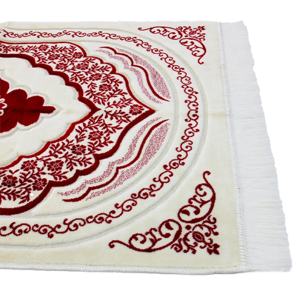 Red And Cream Sp Sec Ultra Prayer Mat