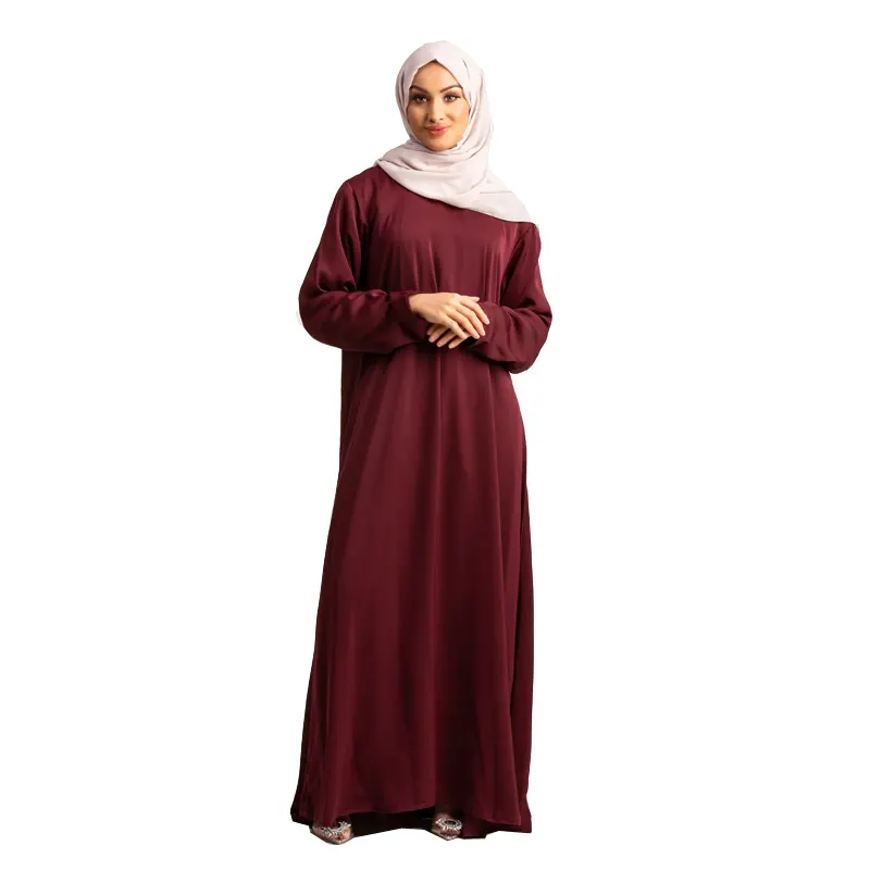 673 abaya maroon 1
