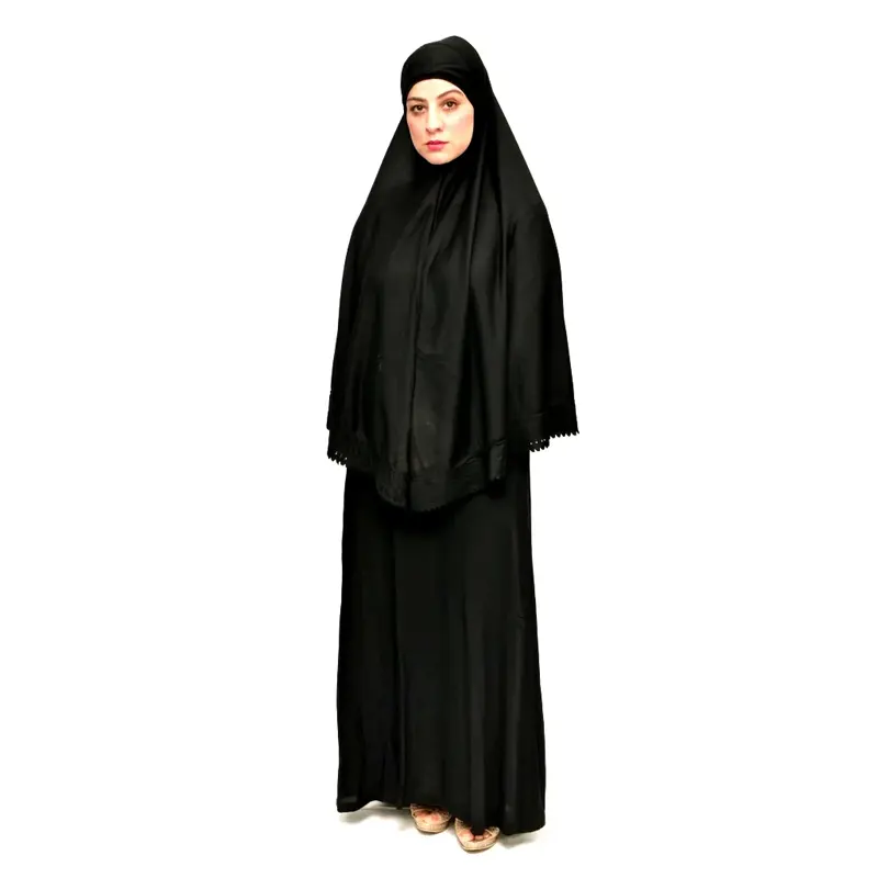 Black Cotton Abaya for hajj