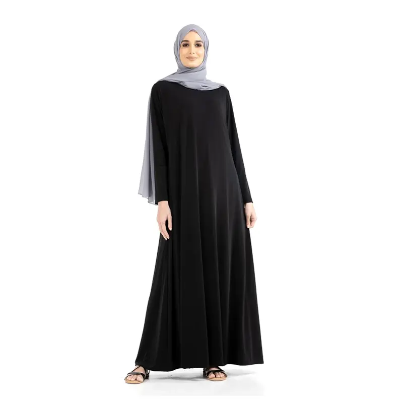 Black Jersey Abaya pic 1