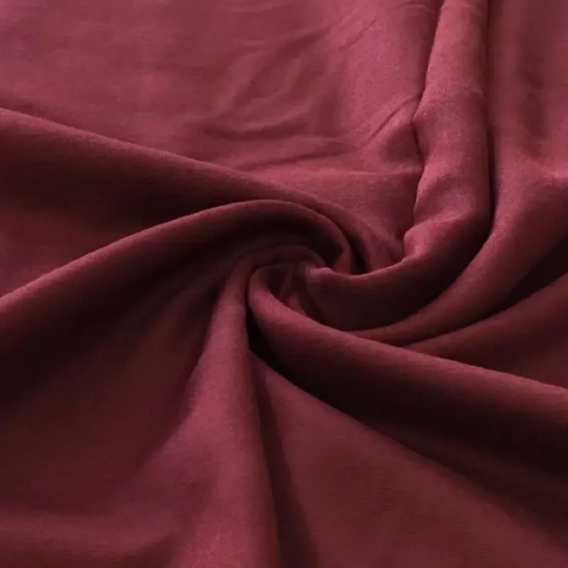 Cotton Silk – Burgundy