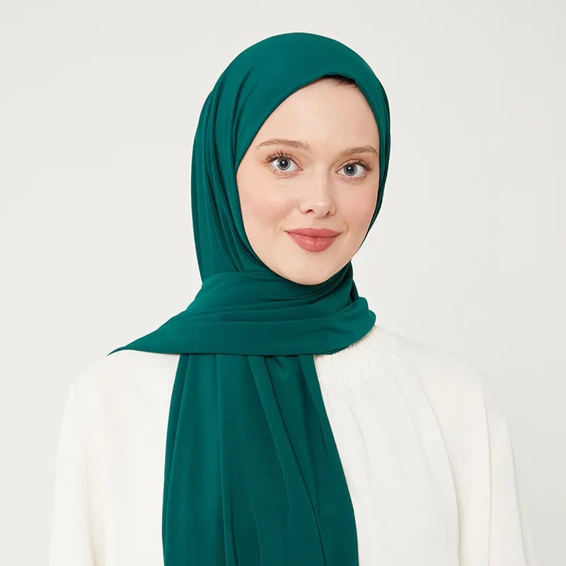 Jersey Hijab teal 1