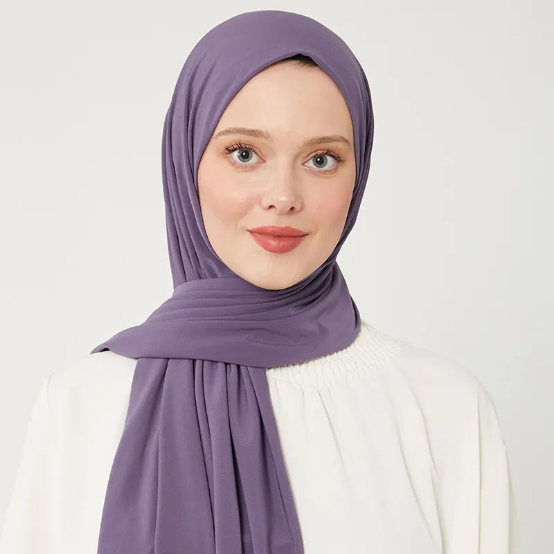 Jersey Hijab ultra violet 1