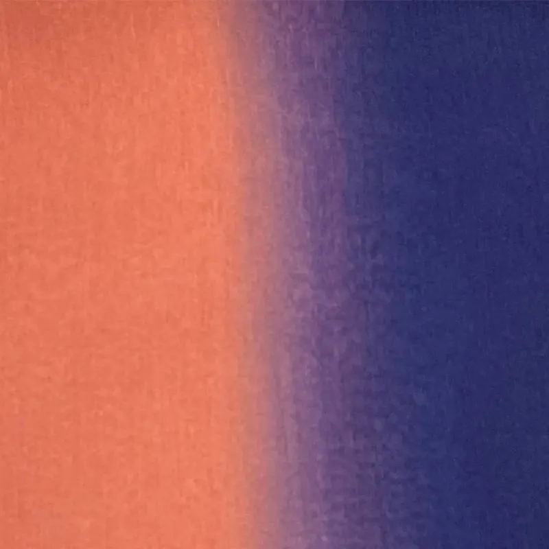 Ombre Ribbed Silk Chiffon – Navy Blue _ Peach-2