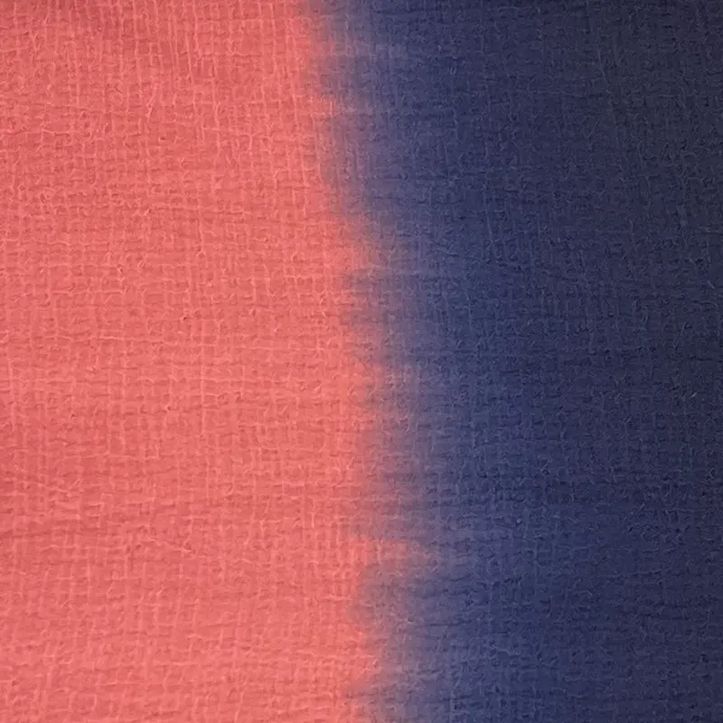 Ombre Silk Chiffon – Blush Pink _ Navy Blue-2