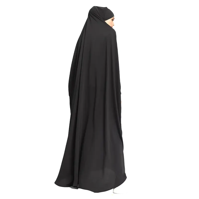 black one-piece free-size Jilbab