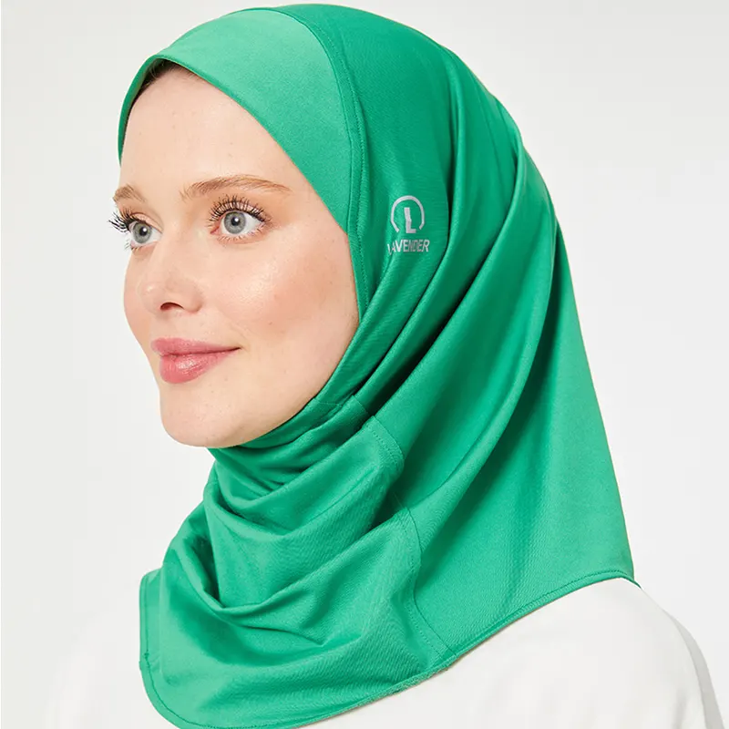 Sports Hijab Cool Green 1