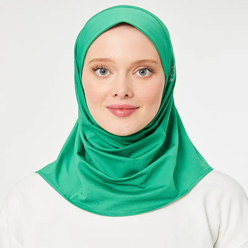 Sports Hijab Cool Green 2