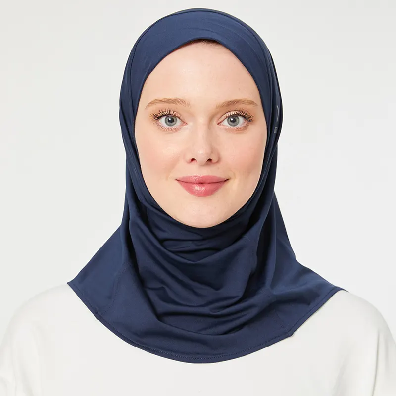 Sports Hijab Dark Blue 2