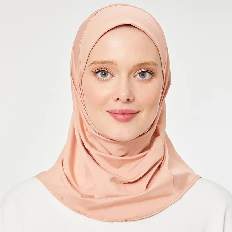 Sports Hijab Salmon Pink 2