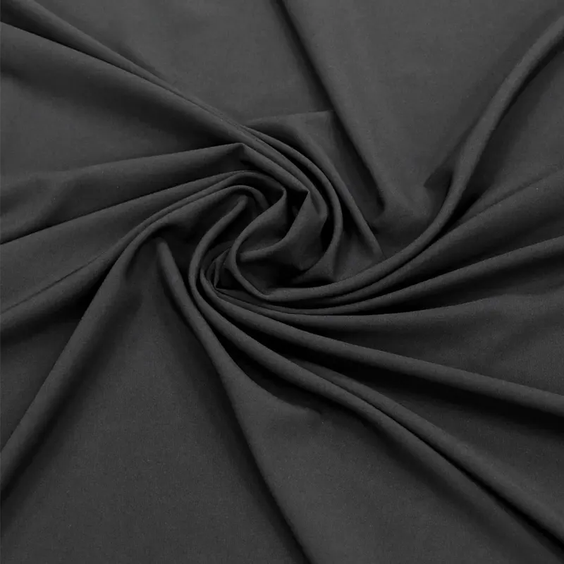 Stretchable Chiffon Hijab Black - Amsons