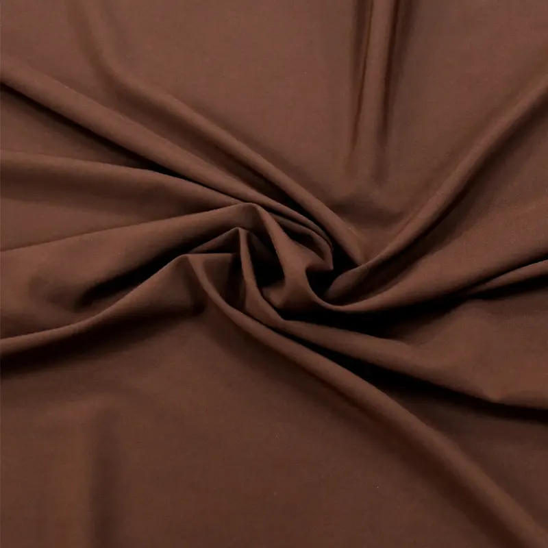 Stretchable Chiffon Hijab – Chocolate-1