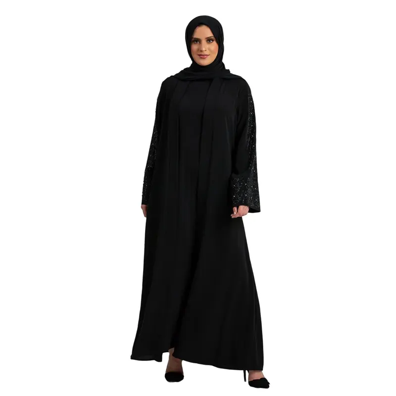 Two Piece Hina Beaded Dress black 2