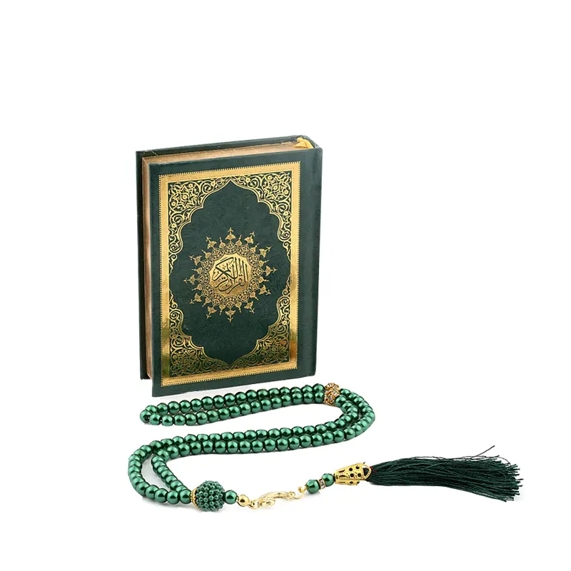 mini green quran gift set 2