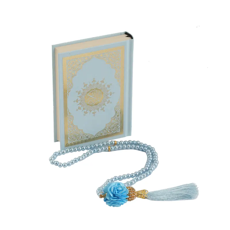 small quran and tasbeeh giftset baby blue-2
