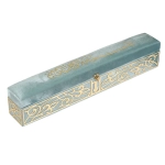 Baby Blue Velvet Plexi Prayer Gift Box