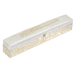 White Velvet Plexi Prayer Gift Box