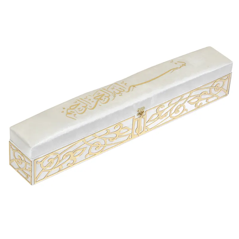 velvet white case with prayer mat 1