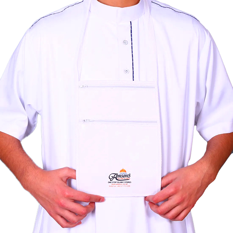01-amsons neck bag white