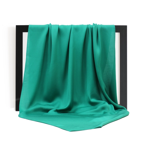 Premium Satin Emerald Green Hijab