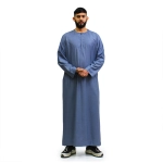 Omani Denim Blue Thobe