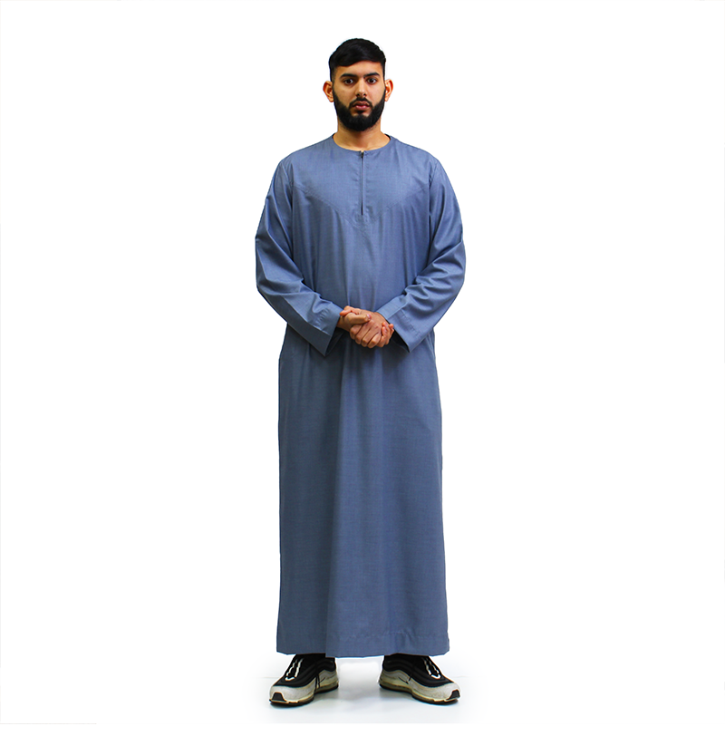 Omani Denim Blue Thobe