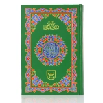 Green Case Large Indo Pak Holy Quran Book