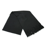 Black Nalain Scarf for Muslim Men